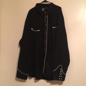 Western snap button shirt